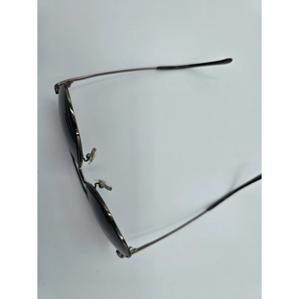 Vtg TITAN‎ Titanium Black Pilot Metal Sunglasses FRAMES ONLY - 56[]15 145